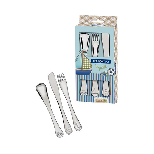 JUEGO DE CUBIERTOS 3PCS TRAMONTINA 66973/100