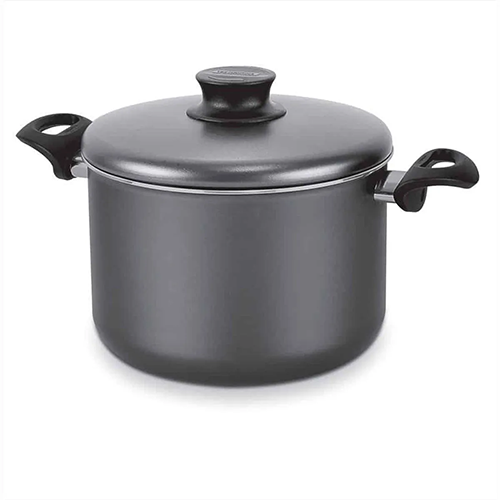 OLLA TRAMONTINA TEFLON 22 CM 6 LITROS ANTIADHERENTE PARIS - COLOR NEGRO 20530/620