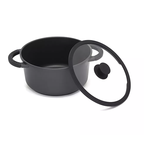 OLLA ROCA VOLCÁNICA NERO 24CM