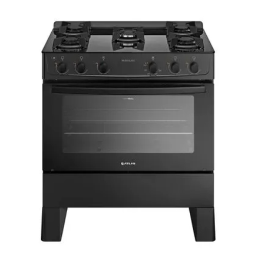 Cocina 5 hornillas MILAO GLASS  ATLAS 300001768 Vidrio Templado