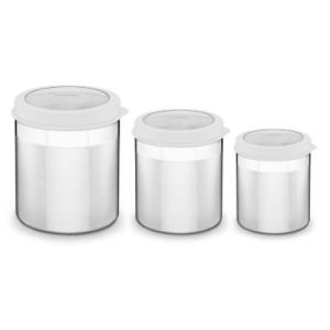 Juego de envases 3 pzas inox Tramontina Cucina